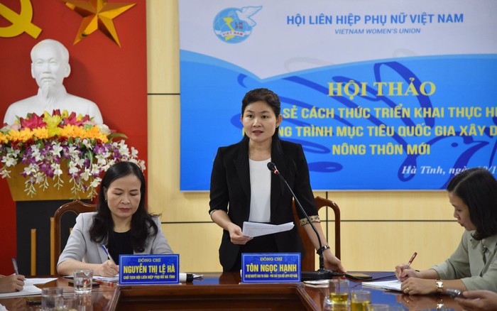 Phó Chủ tịch Hội LHPN Việt Nam: 