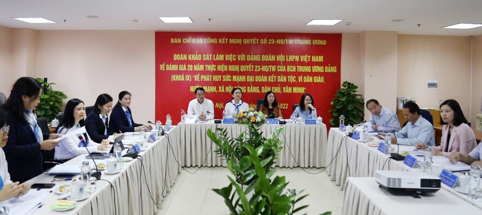 Đảng Đoàn Hội LHPN Việt Nam: Nhiều đổi mới, sáng tạo sau 20 năm thực hiện Nghị quyết 23-NQ/TW - Ảnh 1.