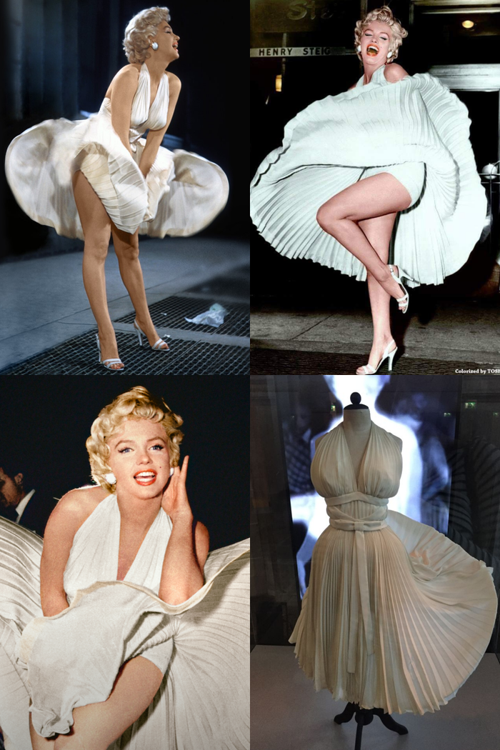 Loạt váy vóc kinh điển màn bạc: Cú tốc váy của Marilyn Monroe có qua mặt được Audrey Hepburn? - Ảnh 2.