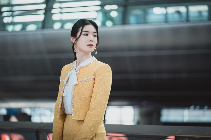 Học cách diện áo khoác vải tweed từ các mỹ nhân phim Hàn - Ảnh 8.