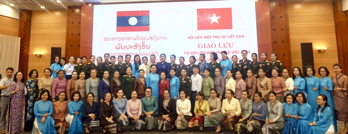 Trung ương Hội LHPN Việt Nam giao lưu với đại biểu phụ nữ Lào - Ảnh 6.