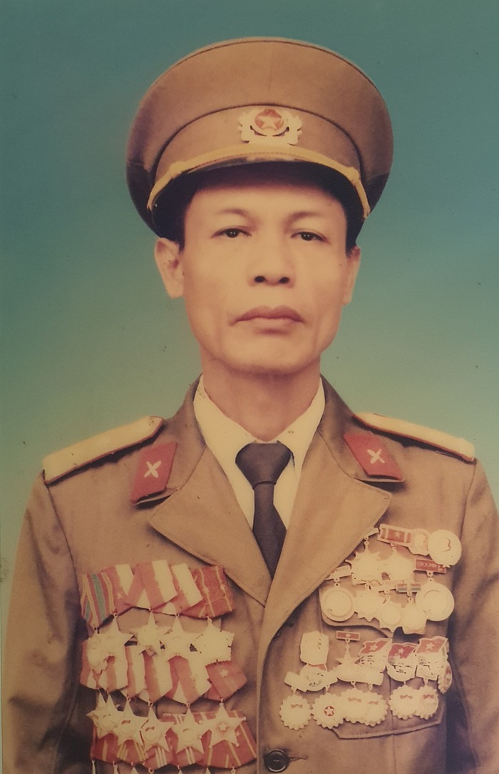 Trung úy - Cựu chiến binh Phạm Hữu Thậm