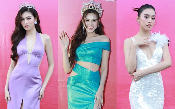 Dàn mỹ nhân đọ sắc trên thảm đỏ đêm thi áo tắm Hoa hậu Việt Nam 2022