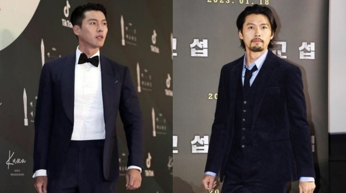 Họp báo 'The point men': Hyun Bin ngoại hình lạ lẫm, bất ngờ nhắc đến con trai - Ảnh 2.