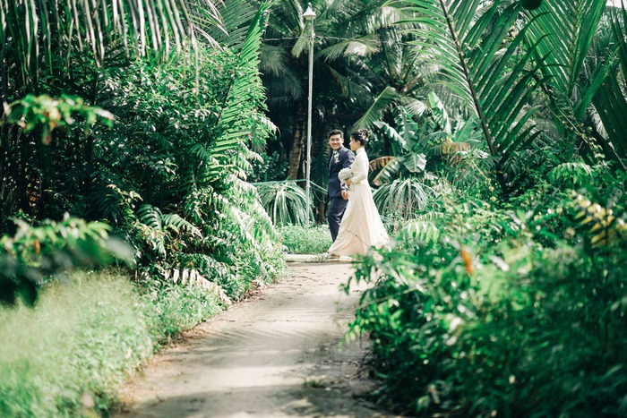 Đám cưới trong vườn dừa nước ở Trà Vinh, vừa đơn giản vừa đậm bản sắc miền Tây - Ảnh 9.