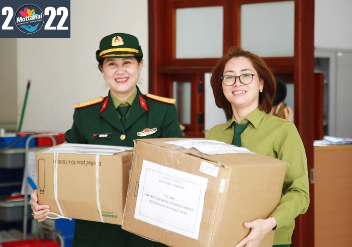 Bệnh viện Trung ương Quân đội 108 ủng hộ Mottainai 2022  - Ảnh 1.