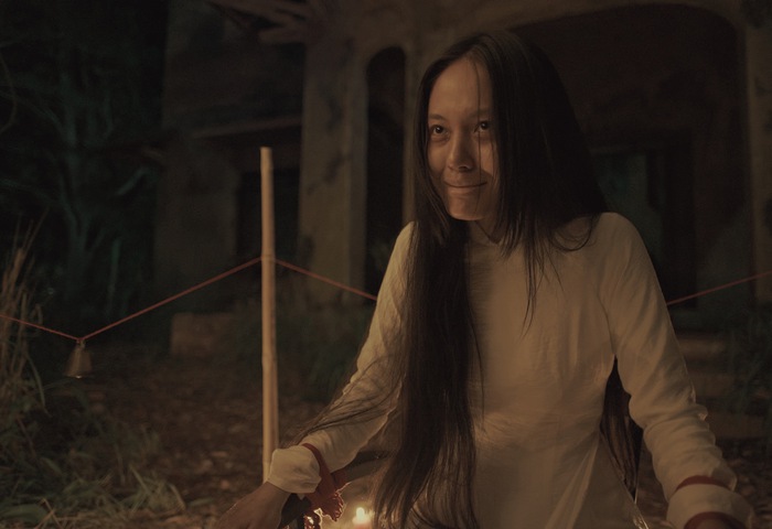 Rima Thanh Vy trong phim &quot;Mười: Lời nguyền trở lại&quot;