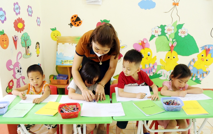 Tăng cường dạy tiếng Việt cho trẻ dân tộc thiểu số - Ảnh 4.