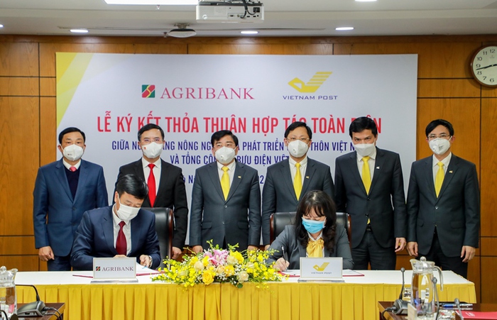 Agribank và Vietnam Post ký kết thỏa thuận hợp tác toàn diện - Ảnh 3.