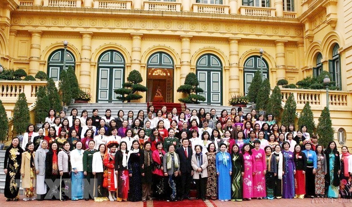 Những hình ảnh về 12 kỳ Đại hội phụ nữ toàn quốc - Ảnh 45.