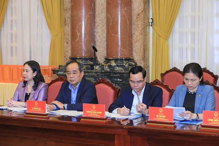 Tăng cường phối hợp giữa Chủ tịch nước và Đoàn Chủ tịch Ủy ban Trung ương MTTQ Việt Nam - Ảnh 1.