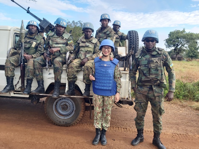 Nữ quân nhân mũ nồi xanh với nỗi khắc khoải ở NamSudan - Ảnh 3.