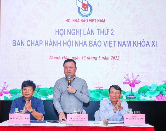 Hội nghị lần thứ 2 Ban Chấp hành Hội Nhà báo Việt Nam khóa XI: Định hướng nhiệm vụ công tác cả nhiệm kỳ - Ảnh 1.