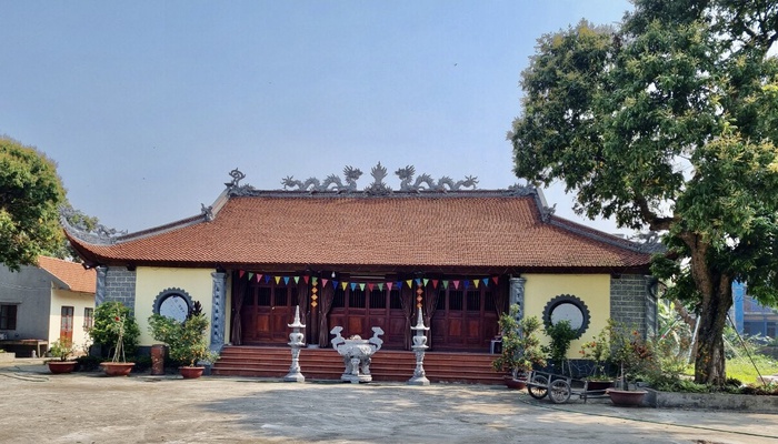 Đình Đại Từ - Di tích Lịch sử cấp tỉnh tại xã Đại Đồng (Văn Lâm, Hưng Yên), nơi có Tượng thờ Thái sư Lưu Cơ