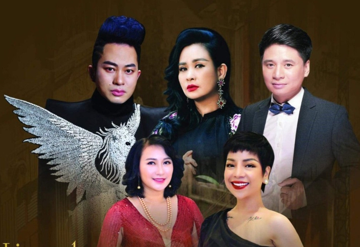 Những giọng ca của chương trình Hà Nội phố 2: Tùng Dương, Thanh Lam, Tấn Minh, Khánh Linh, Minh Chuyên