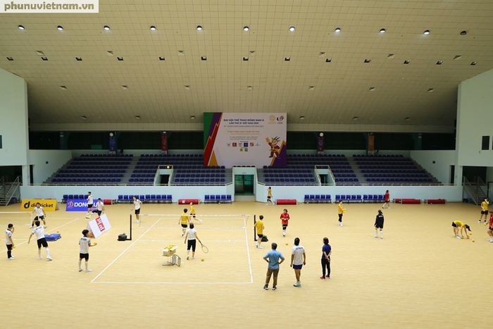 Đội tuyển cầu mây nữ Việt Nam nỗ lực luyện tập trước kỳ SEA Games 31  - Ảnh 5.