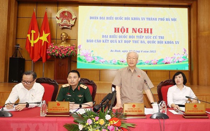 Tổng Bí thư Nguyễn Phú Trọng nói về việc kỷ luật ông Chu Ngọc Anh và Nguyễn Thanh Long