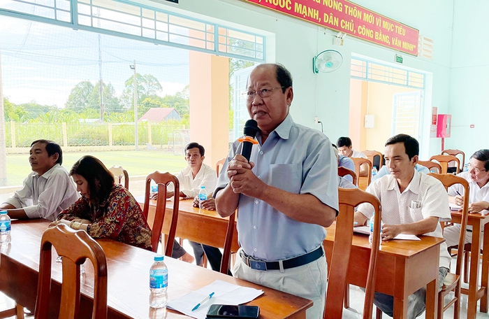 Phó Chủ tịch nước Võ Thị Ánh Xuân tiếp xúc cử tri tại An Giang - Ảnh 1.