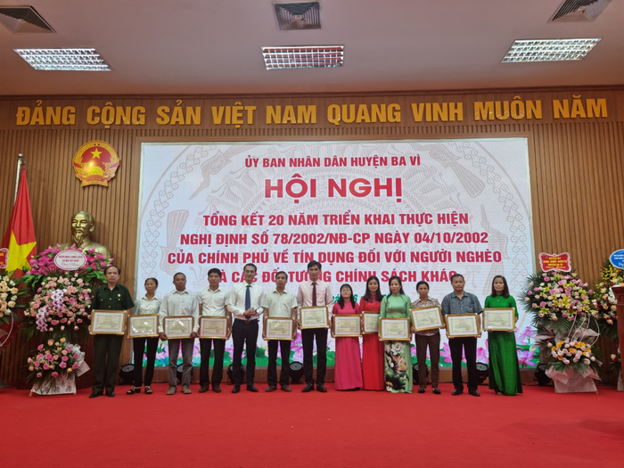 Hà Nội: 20 năm nguồn vốn vay ưu đãi đồng hành với người nghèo, các đối tượng chính sách - Ảnh 3.