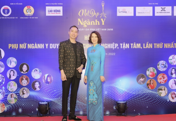 NTK Đỗ Trịnh Hoài Nam và bà Nguyễn Thị Liên Hương - Thứ trưởng Bộ Y tế