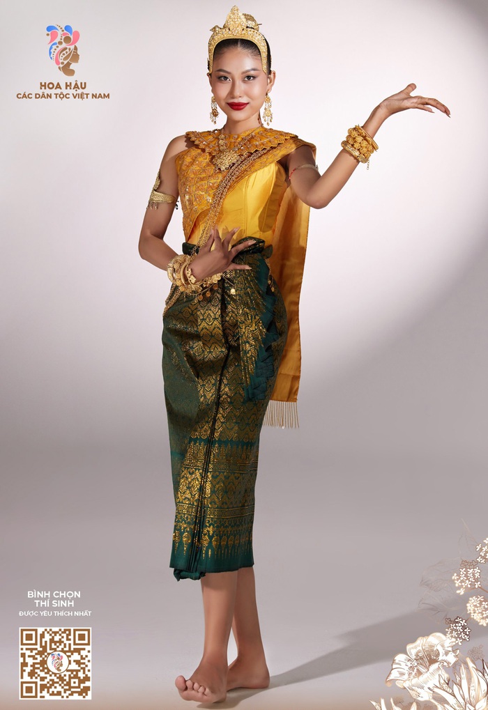 Dàn người đẹp Hoa hậu các dân tộc Việt Nam 2022 khoe sắc trong trang phục truyền thống - Ảnh 15.