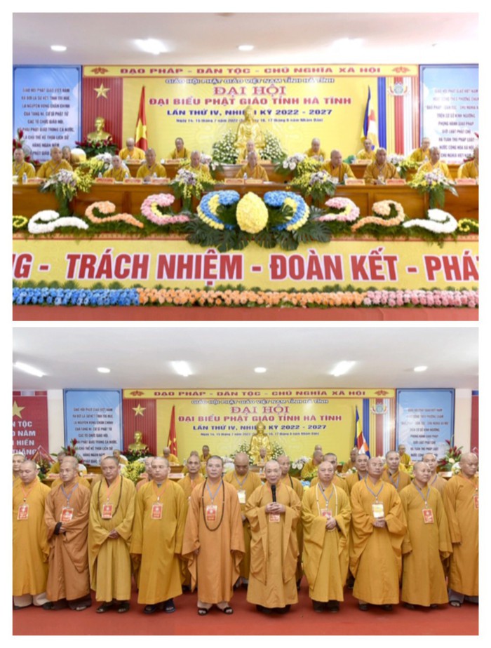 Giáo hội Phật giáo tỉnh Hà Tĩnh đồng hành cùng dân tộc - Ảnh 1.