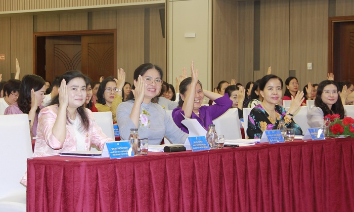 Bầu 13 ủy viên Ủy ban Kiểm tra, 1 Chủ nhiệm và 3 Phó Chủ nhiệm Ủy ban Kiểm tra TƯ Hội LHPN Việt Nam khóa I, nhiệm kỳ 2022 – 2027 - Ảnh 1.