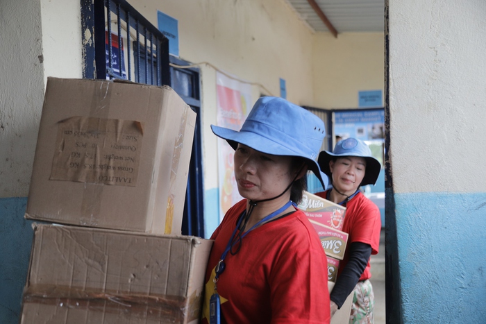 Đội công binh Việt Nam khám bệnh, cấp thuốc miễn phí cho phụ nữ, trẻ em ở Abyei  - Ảnh 3.