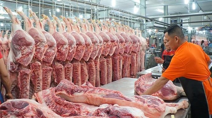 Giá thịt lợn làm chỉ số giá tiêu dùng tháng 7 tăng mạnh - Ảnh 1.