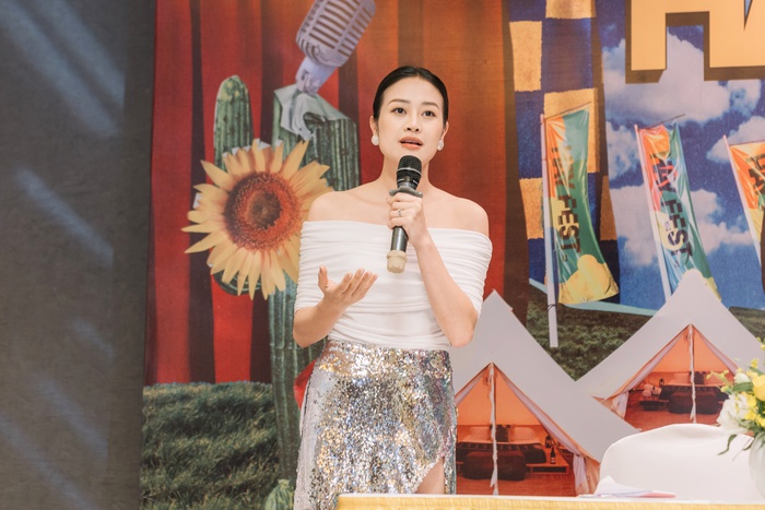 MC Phí Linh sẽ dẫn dắt HAY Glamping Music Festival cùng MC Anh Tuấn