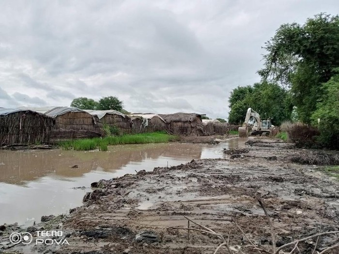 Các chiến sỹ &quot;mũ nồi xanh&quot; thêm một lần toả sáng trong mùa mưa ở Abyei  - Ảnh 7.