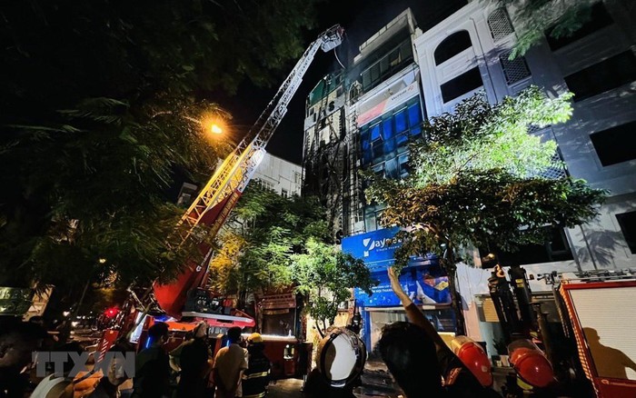 Hà Nội: Kiểm tra công tác phòng, chống cháy nổ tại quán bar ...
