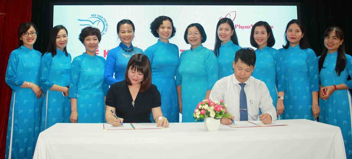 Báo Phụ nữ Việt Nam và Học viện Phụ nữ Việt Nam ký kết thỏa thuận hợp tác - Ảnh 3.