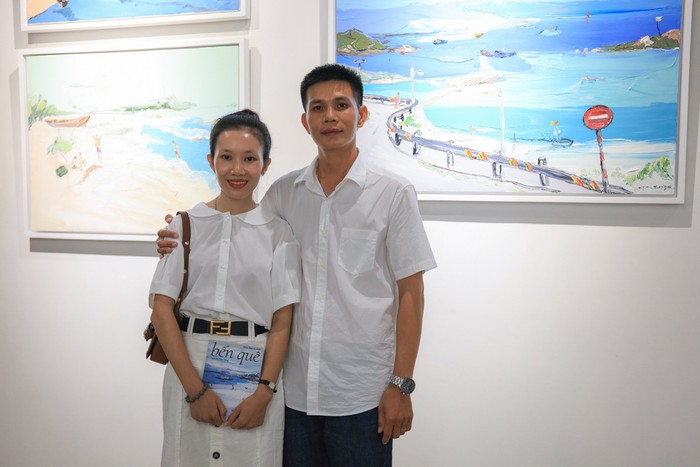 Vợ chồng họa sĩ Nguyễn Văn Tùng - Nhạn Linh