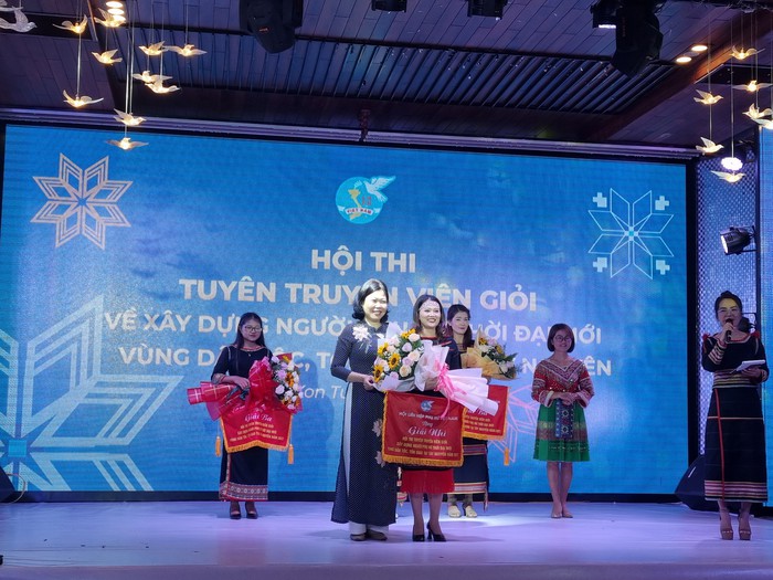 Đội Đăk Nông đạt giải Đặc biệt tại Hội thi tuyên truyền viên giỏi về Xây dựng người phụ nữ thời đại mới vùng dân tộc, tôn giáo tại Tây Nguyên - Ảnh 3.