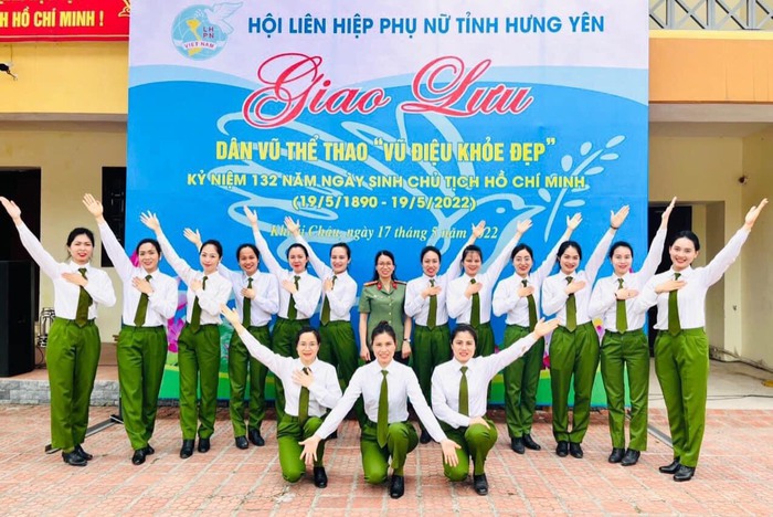 Lan tỏa phong trào dân vũ thể thao trong các cấp Hội LHPN tỉnh Hưng Yên - Ảnh 3.