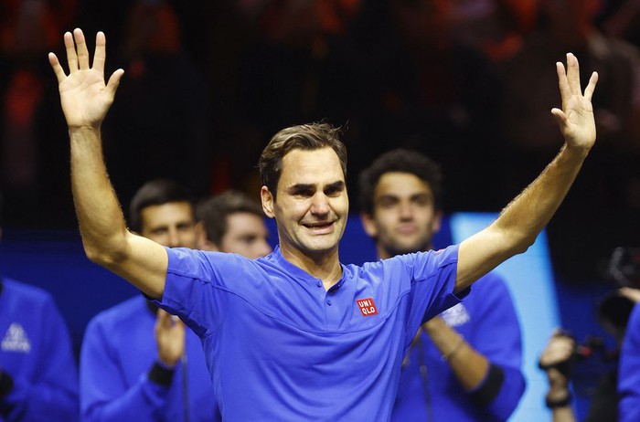 Tay vợt huyền thoại Roger Federer bật khóc khi giải nghệ với những cột mốc không thể nào quên - Ảnh 11.