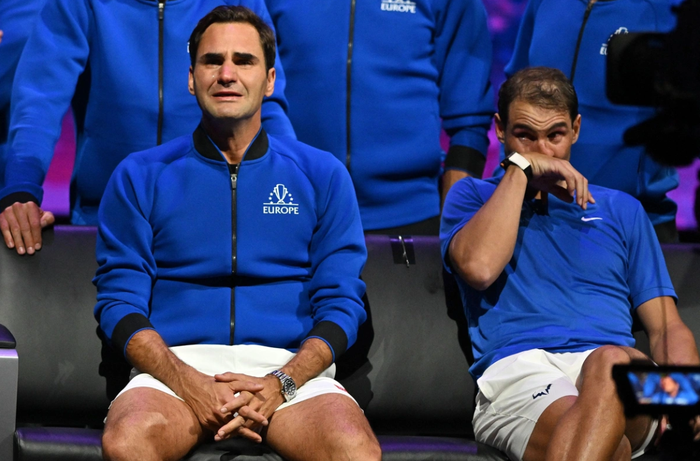 Tay vợt huyền thoại Roger Federer bật khóc khi giải nghệ với những cột mốc không thể nào quên - Ảnh 5.