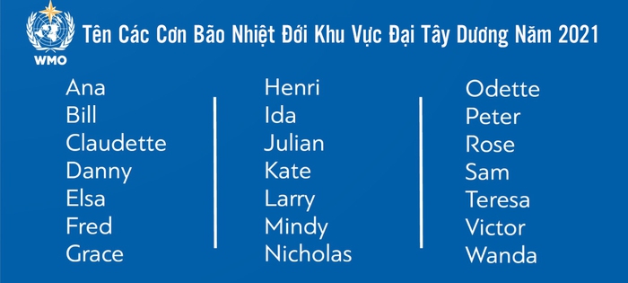 Tại sao bão được đặt tên và tên bão Châu Á thường có ý nghĩa động thực vật? - Ảnh 3.