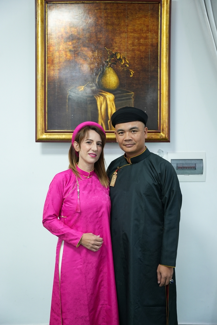 NTK Elena Di Terlizzi và ông Hà Huy Thanh