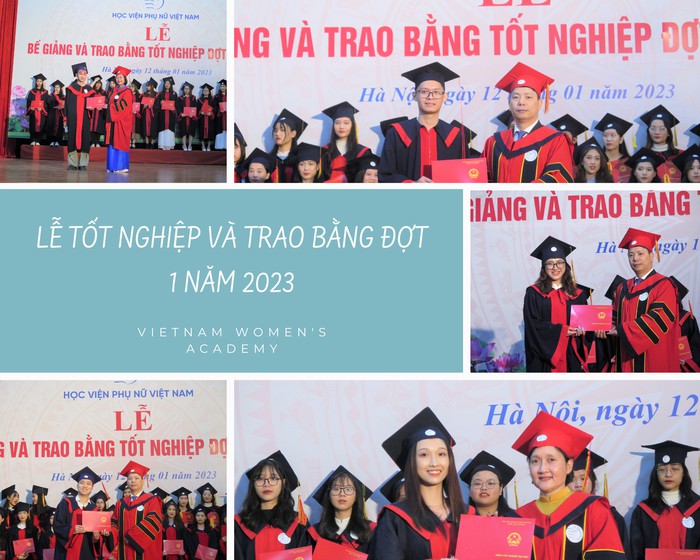 Học viện Phụ nữ Việt Nam trao bằng tốt nghiệp cho 441 cử nhân - Ảnh 3.