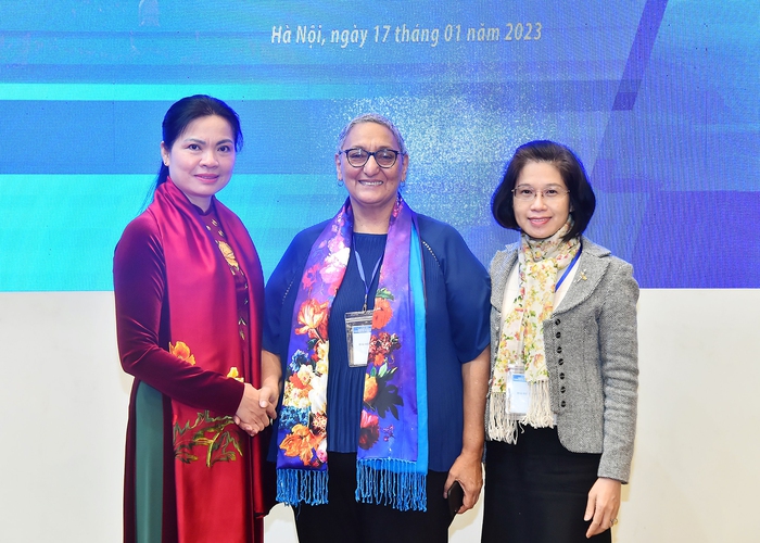 Chùm ảnh: Chủ tịch Hội LHPN Việt Nam tham dự Lễ kỷ niệm 50 năm Ngày ký Hiệp định Paris - Ảnh 3.
