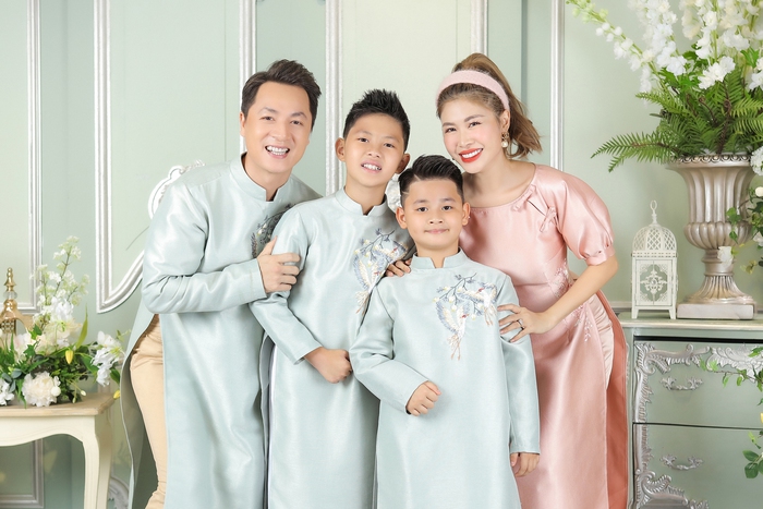 Gia đình Đăng Khôi - Thủy Anh đón Tết năm 2023 ở Hà Nội
