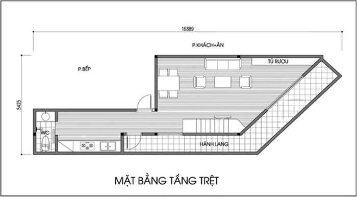 Bố trí nội thất cho căn hộ có chủ nhân đam mê nội trợ - Ảnh 1.