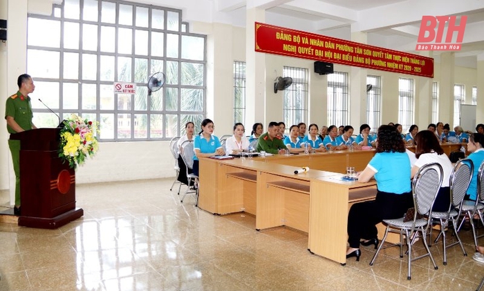  Thanh Hoá: Tập trung trong công tác phòng, chống mua bán người tại cộng đồng - Ảnh 2.