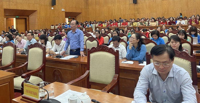 Thái Nguyên: Chủ tịch UBND tỉnh đối thoại cùng cán bộ, hội viên, phụ nữ - Ảnh 2.