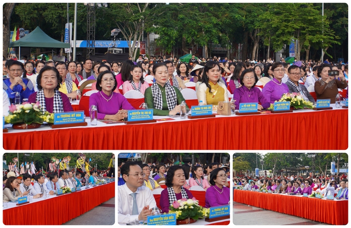 Cần Thơ: 4.500 phụ nữ diễu hành trong trang phục áo bà ba và áo dài xác lập Kỷ lục Việt Nam - Ảnh 1.