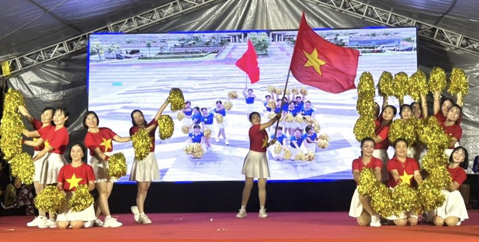 Kiên Giang: Sôi nổi Hội thi “Dân vũ thể thao” nhân kỷ niệm ngày 20/10 - Ảnh 1.