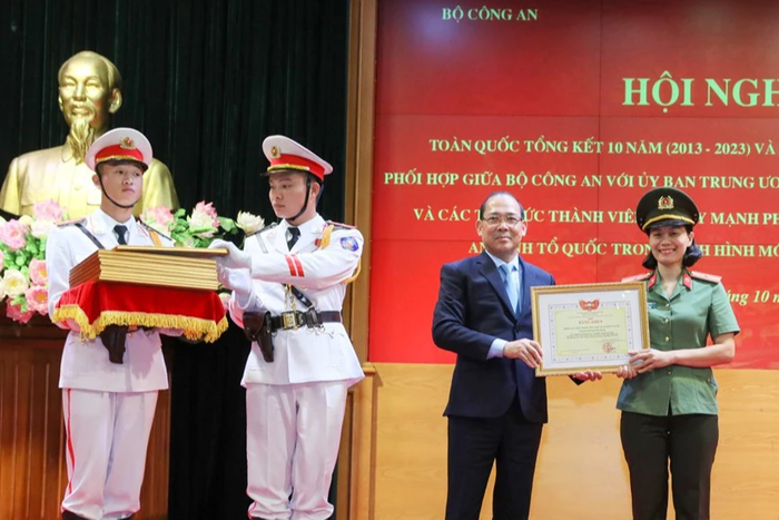 Đại tướng Tô Lâm: Lực lượng công an cần phối hợp chặt chẽ với MTTQ Việt Nam thực hiện phong trào bảo vệ an ninh Tổ quốc - Ảnh 2.