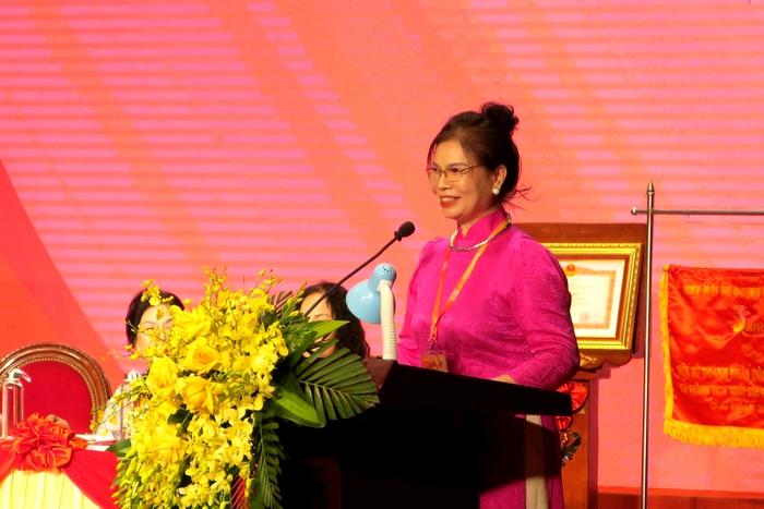 Bà Nguyễn Thị Minh Hà tái đắc cử Chủ tịch Hội Nữ doanh nhân thành phố Hải Phòng - Ảnh 1.